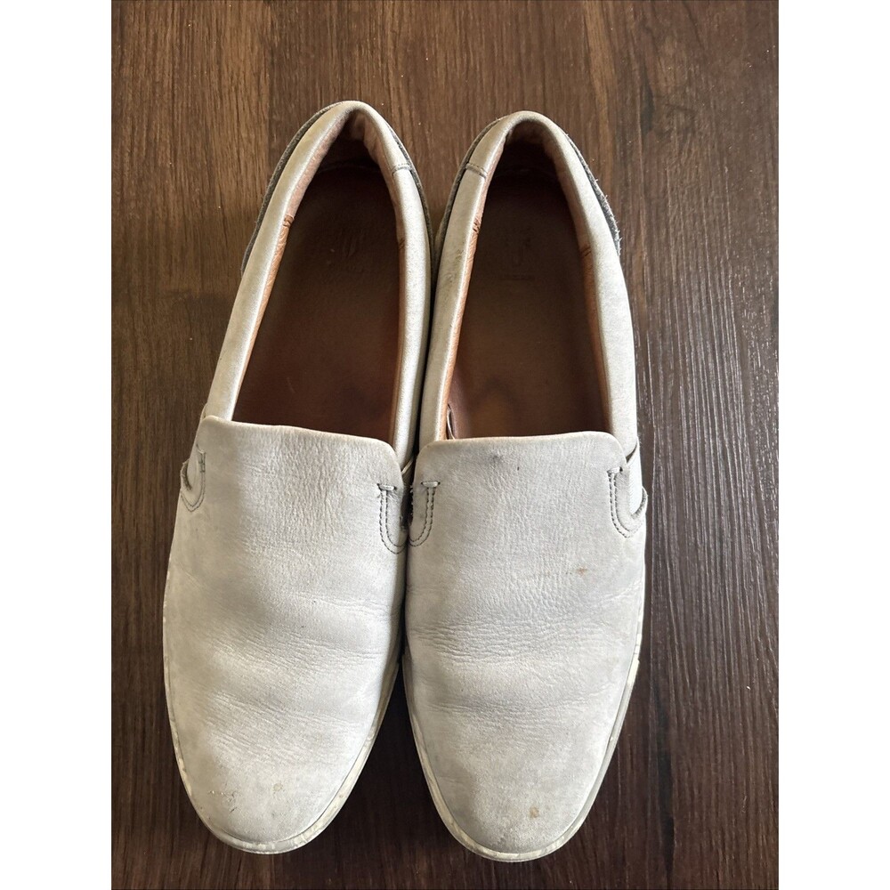 Frye Leather Slip-on Low-Top Sneakers Loafer Slipper Slide SoHo Urban Prep Sz10